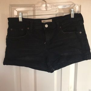 GAP 1969 Black denim shorts